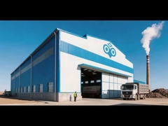 Armazém/oficina de construção em aço estilo Mongólia