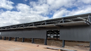 Grande progresso em nosso projeto de armazém com estrutura de aço de 7.782㎡!