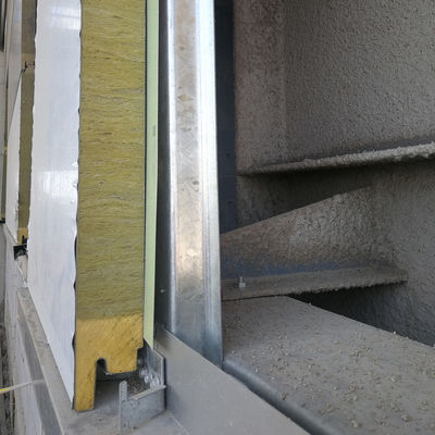 9000mm Max Length Rockwool Sandwich Panel Perfect for 100 Lab Clean Room Needs