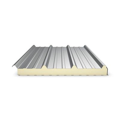 50-200mm Pu Insulation Polyurethane Sandwich Panels With Customizable Color And Surface