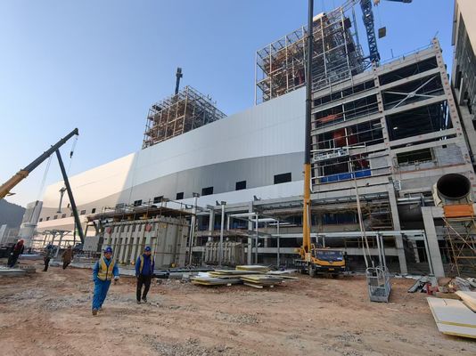 Mais de 50 anos de estrutura de estrutura de estrutura de aço de fábrica